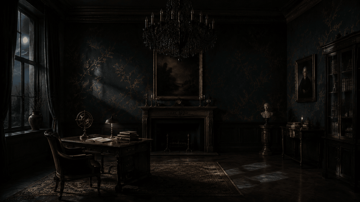 The Art of Chiaroscuro: How to Stage Dark, Storied Spaces - The Relic Detail