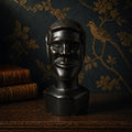 Antique African Hand-Carved Ebony Wood Sculpture with Alien Ears - The Relic Detail