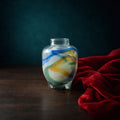 Art Glass Mini Vase, Murano Small Decorative Bud Vessel - The Relic Detail