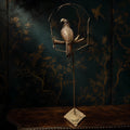 Vintage 1970s Sergio Bustamante Brass and Copper Parrot Bird Sculpture - The Relic Detail